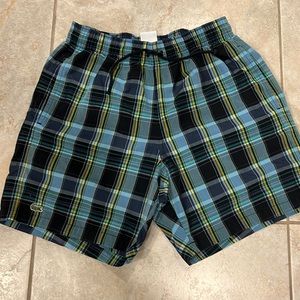 LACOSTE plaid shorts, size 3